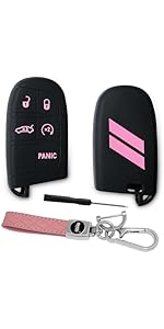 for Lexus Car Key Cover with Keychain,TPU for Lexus Key Fob Compatible with ES, is, GS, NX, LS, RX, RC, GX, LX, 570, 200, 250, 350, 460, 300F, 450h, 600h Red 4 Buttons Key Fob Cover