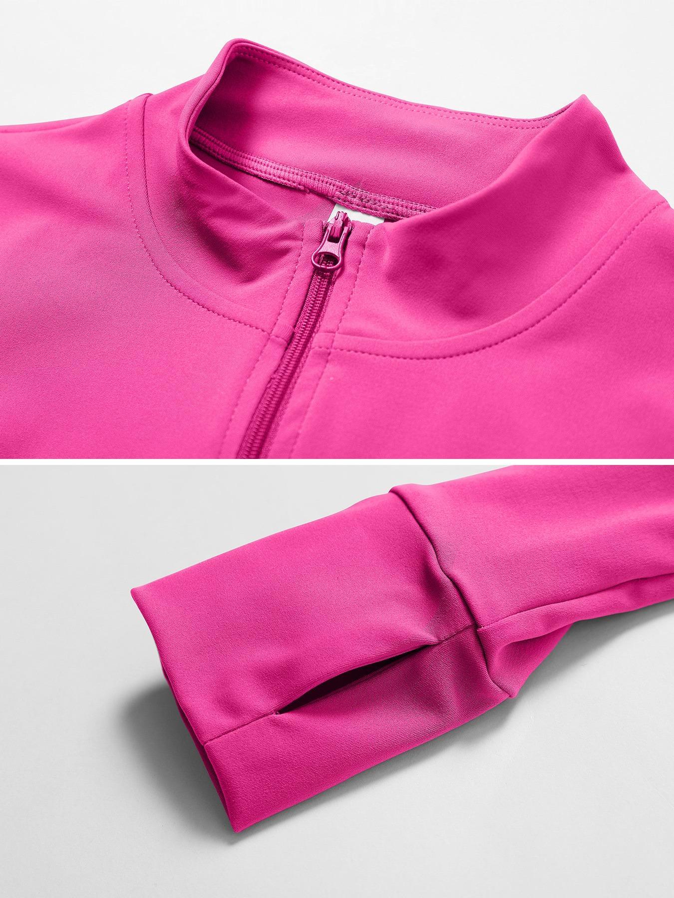 Women's Solid Criss Cross Crop Tank Top & High Waist Leggings & Zip Up Crop Jacket Set, Breathable Comfy Fitness Outfits for Yoga Gym Running, Activewear, Tracksuit Set