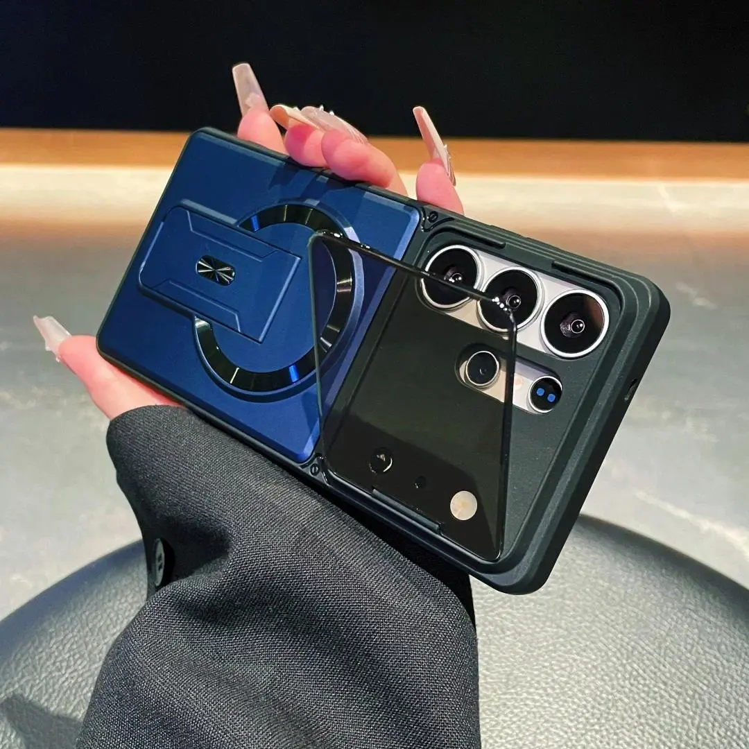 Bracket For Samsung Galaxy S24 FE Ultra A56/36 A57 A37 A17 A16 A06 A07 Lens Filter Bracket invisible belt clip brown leopard print special  gift spin soft designer , Smartphone, Handheld, Cellphone anti- s22 11-17 s25 stylis sho fall durable anti birthday