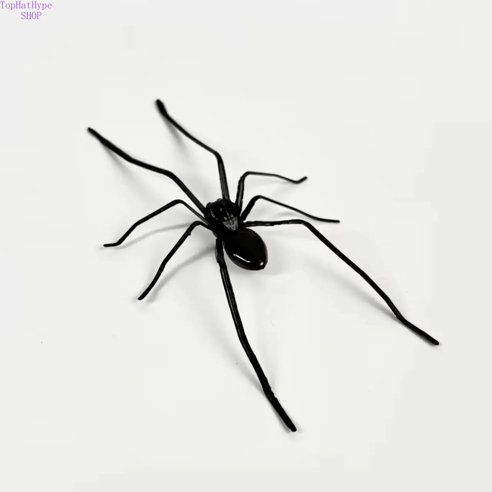 Synthetic Spider-Shape Fridge Magnet, Creepy Cool Novelty Magnetic Decal with Strong Grip, Reusable Removable Sticker for Refrigerator, Spooky Vibe Home Decor for Halloween & Daily Ornament