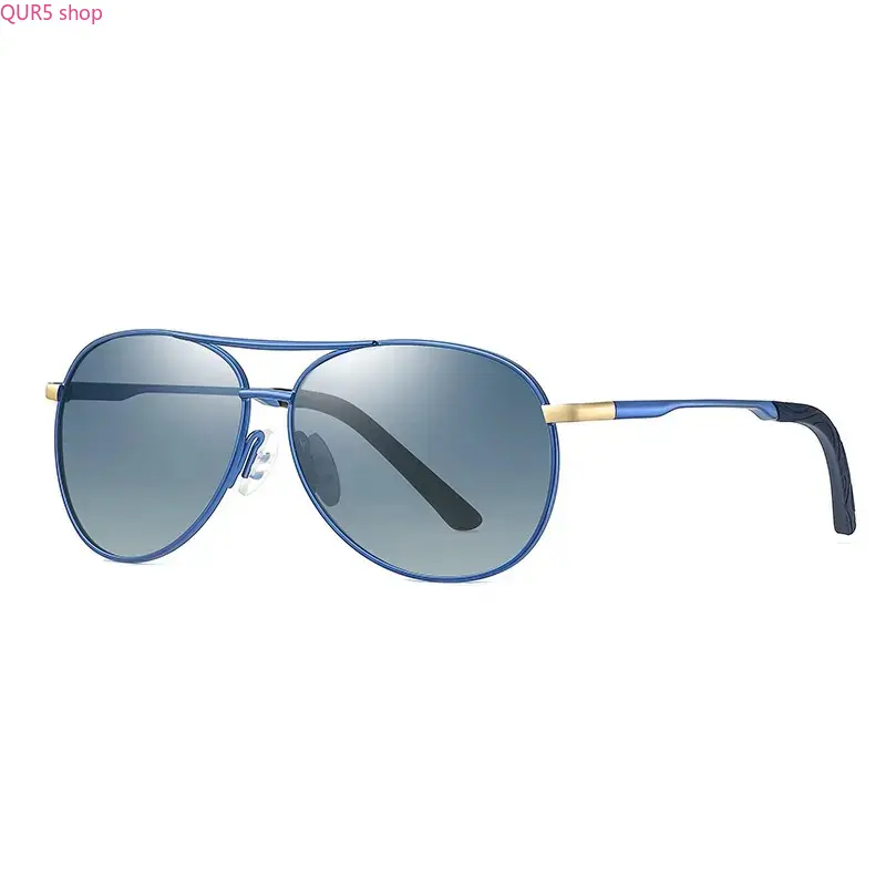 Unisex Classic Metal Frame Polarized Aviator Sunglasses, UV400 Anti-Glare Mirrored Lenses Lightweight Shades, Fashion Outdoor Eyewear For Driving Beach Sports, Trendy Summervibes Summerwins Daily Stylish Accessory