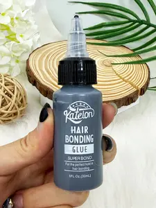 Katelton Wig Bonding Glue, 30ML Strong Waterproof Long-Lasting Adhesive, Ideal for Hair Extensions and Weaves, All Seasons Use