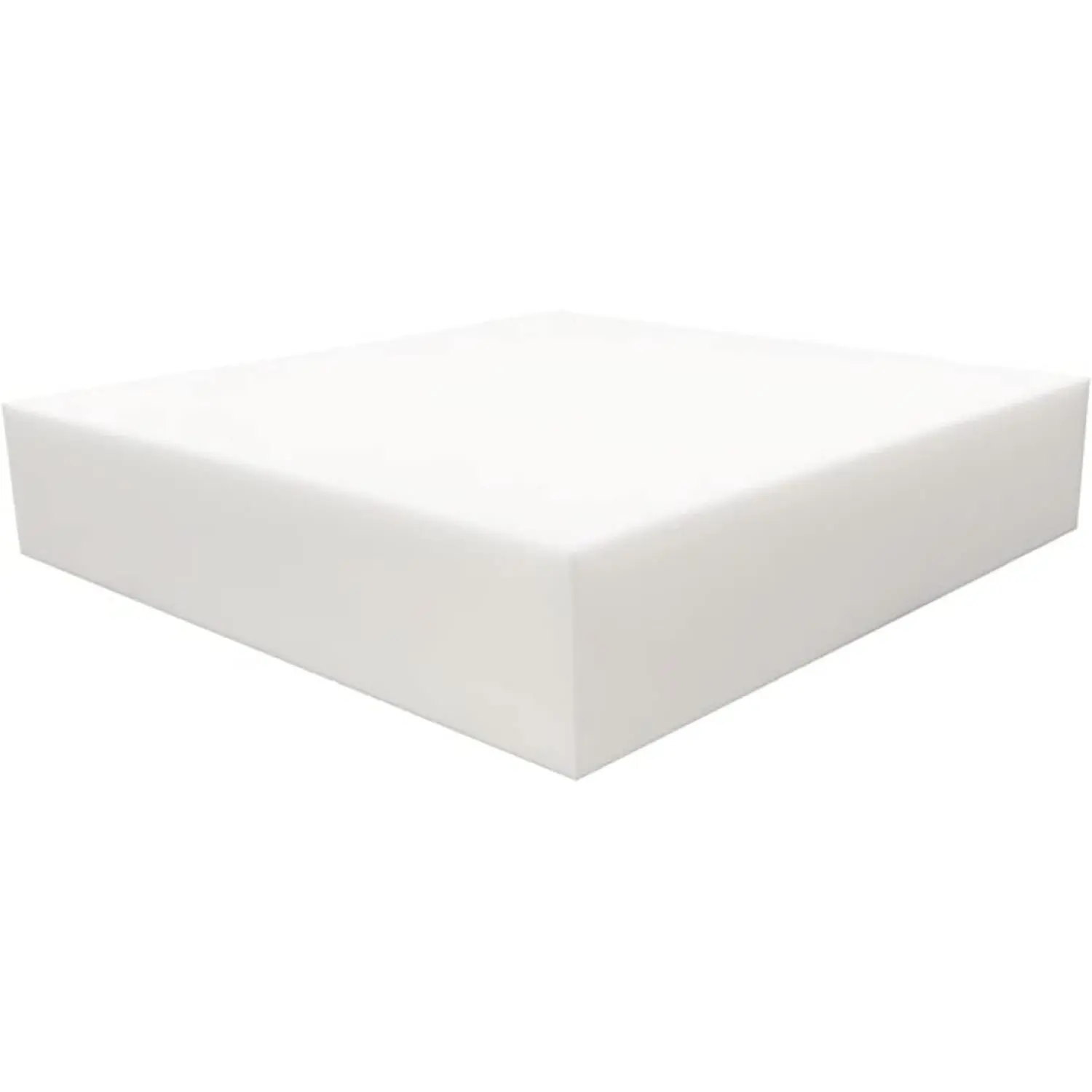 FOAMYFOAM High Density 6 inch Thick, 24 inch Wide, 24 inch Long Upholstery Foam, Cushion Replacement