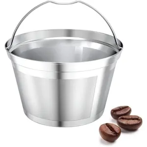 coffee filter reusable 8 10 12 cup basket replacement filter stainless steel Permanent coffee filter Suitable for Bunn coffee brewer