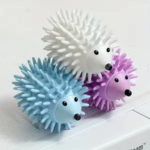 6-Pack Home Hedgehog Laundry Balls, Anti-Tangle Stain Remover, Magic Cleaning Balls for Washing Machine, Clothes Care Essentials