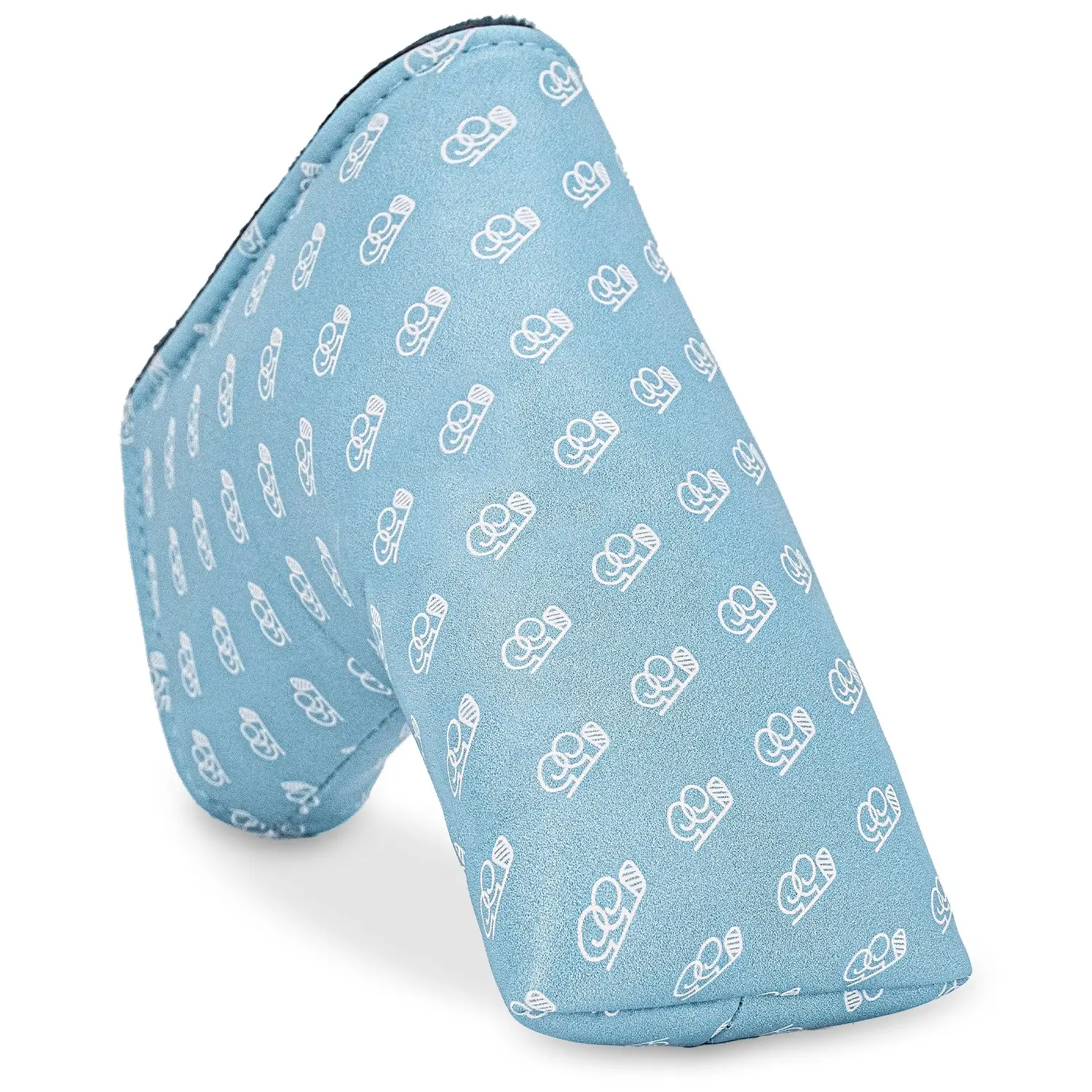 Golf Club Head Cover, Golf Club Protector, Putter Cover, Driving PU Waterproof Material, Simple Blue Style, Better Protects Golf Club, Golf Accessories, Golf Equipment, Golf Supply, Golf Gear