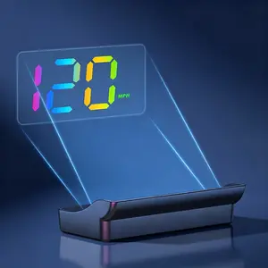 Car Speed Display, HUD Car Head Up Display, Vehicle GPS Speedometer, Speed Unit MPH, Ideal for Enhanced Driving Experience