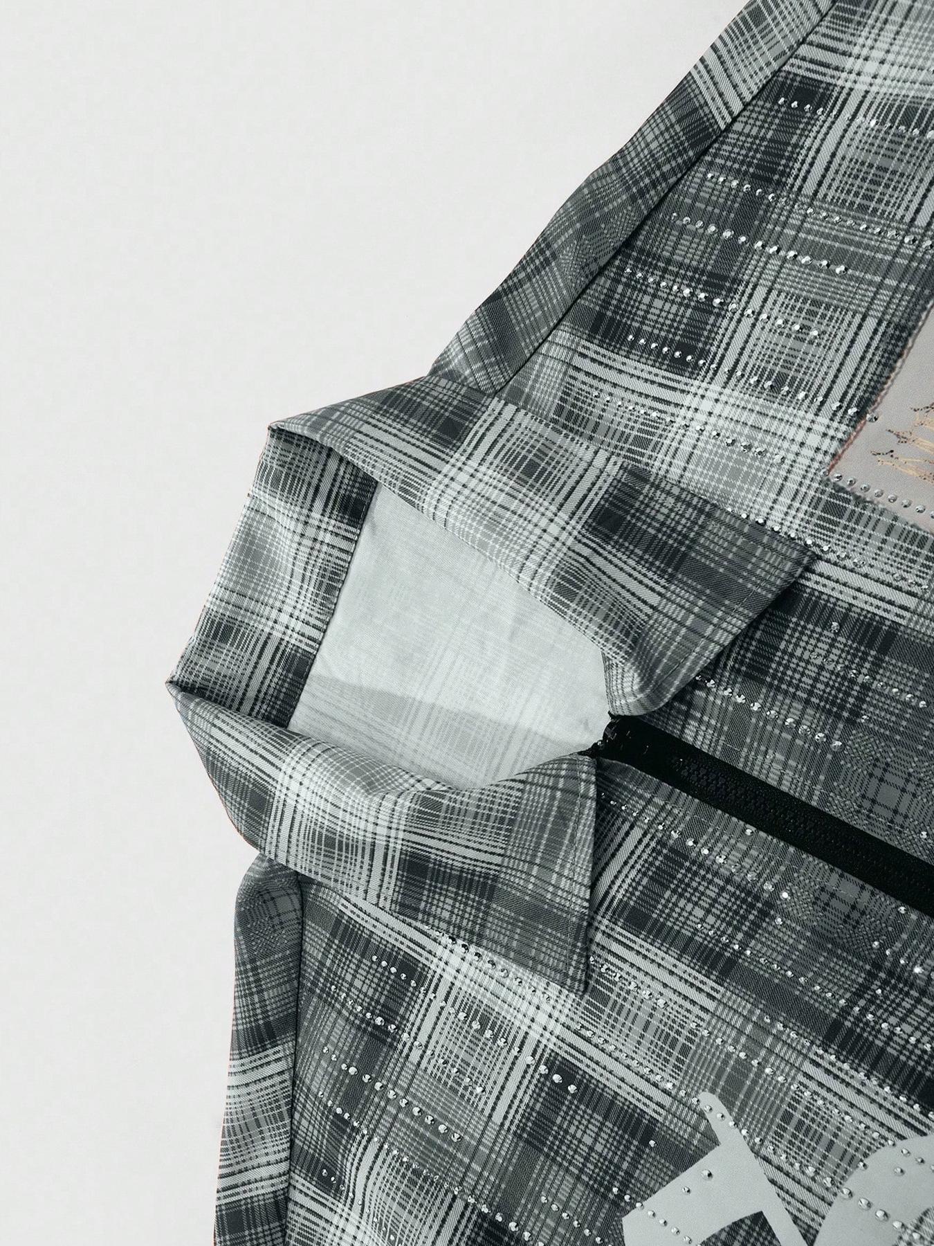 Retro Striped Short Sleeve Graphic Shirt with Letter Print, Loose-Fitting Casual Woven Top for All Seasons, Vintage Style Button Shirt, Menswear