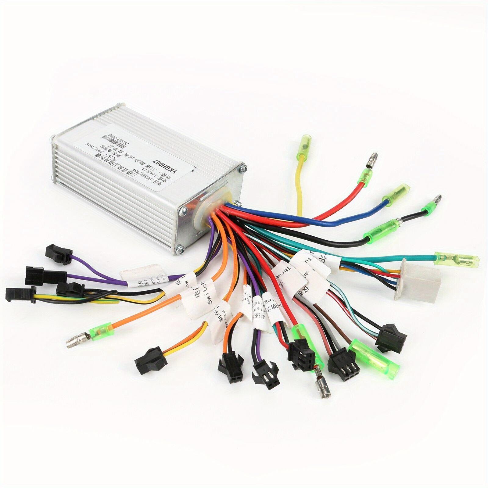 36V/48V 350W-500W Brushless Motor Controller Throttle Electric Scooter E Bike