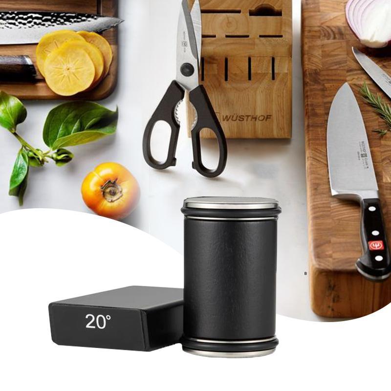 Manual Knife Sharpener Set, 1 Set Knife Sharpening Kit, Including Double Sided Fixed Base & Roller Or 2 Counts Grinding Plates, Kitchen Accessories Kitchenware