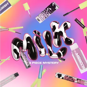 [Made By Mitchell]  Milk Mood Box- 3PCS Bundle-curated mystery shades，includes Graph-ink Sparkled Liquid Eyeliner*1 + Blursh Liquid Blusher*1+Arch Moover Brow Gel*1