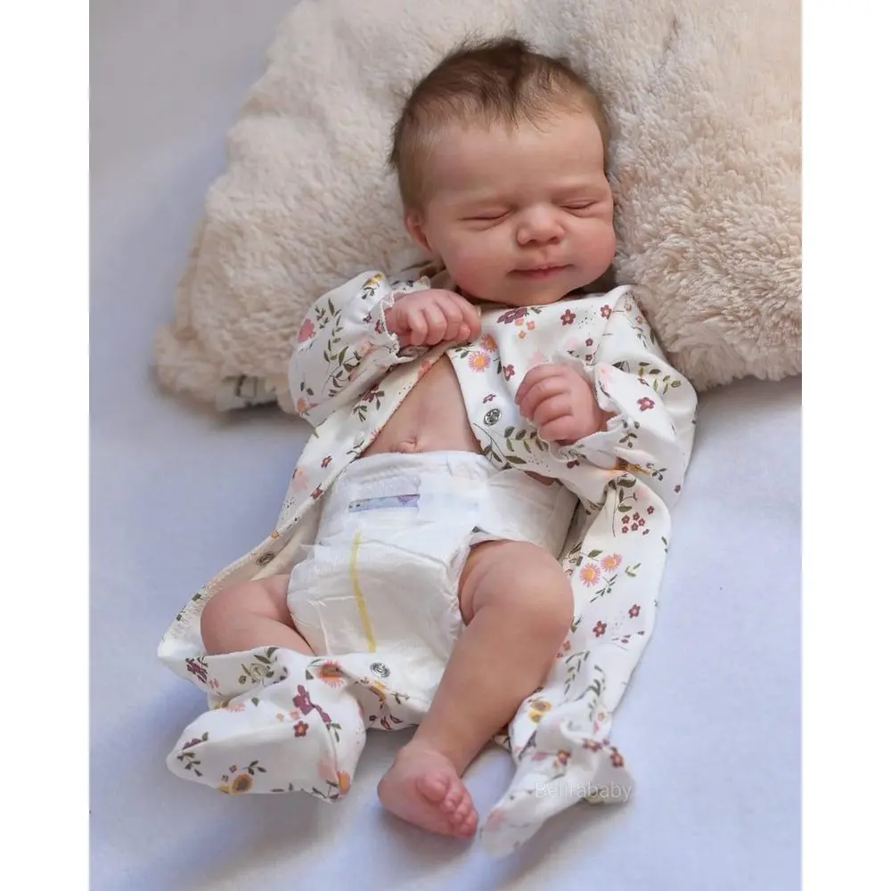 Realistic Reborn Baby Dolls Vinyl Full Body Girl 18"| Waterproof Lifelike Reborn Toddler Realistic New Born Baby Doll for Kids