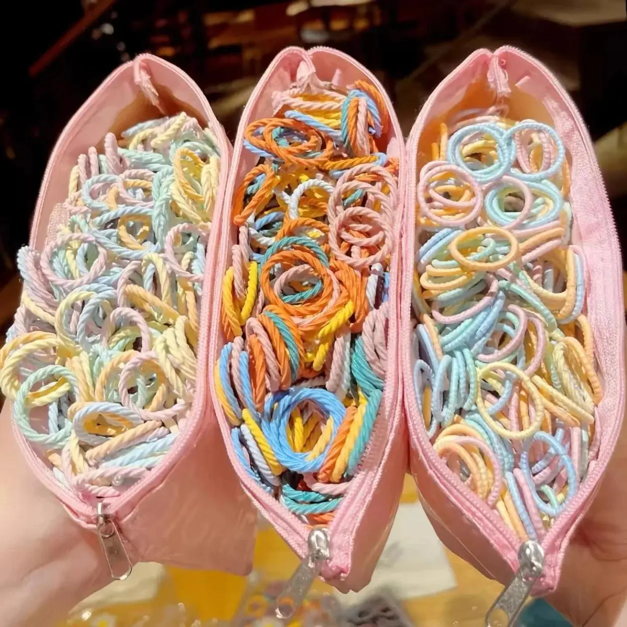 Baby Hair Elastics | Gentle No-Pull Kids Hair Accessories Mini Ponytail Holders & Soft Stretchy Scrunchies for Girls & Toddlers