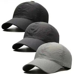 3-Pack Unisex Quick-Dry Running Caps for Men Women, Lightweight Breathable UV Sun Protection Athletic Hat Set for Running, Hiking, Gym, Cycling & Daily Travel