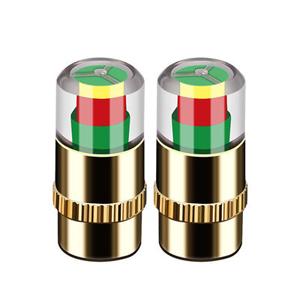 [4 PCS ]Car Auto Tire Pressure Monitor Valve, Car Pressure Monitor Valve Stem, Tire Pressure Monitor Valve Stem Cap for Medium-Sized, Small, Motorbikes, Bicycles