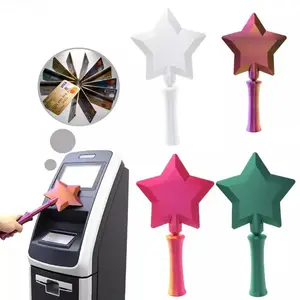 3D Printed NFC Magic Wand Keychain, Contactless Tap-to-Pay Portable Clip for Mobile Quick Payment Accessory