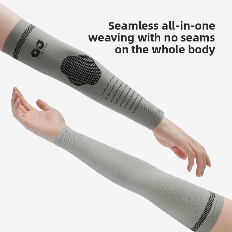 Outdoor cycling sunscreen sleeves, fishing sunscreen sleeves, sunshade breathable sleeves, breathable and non-slip summer sports arm guards for men