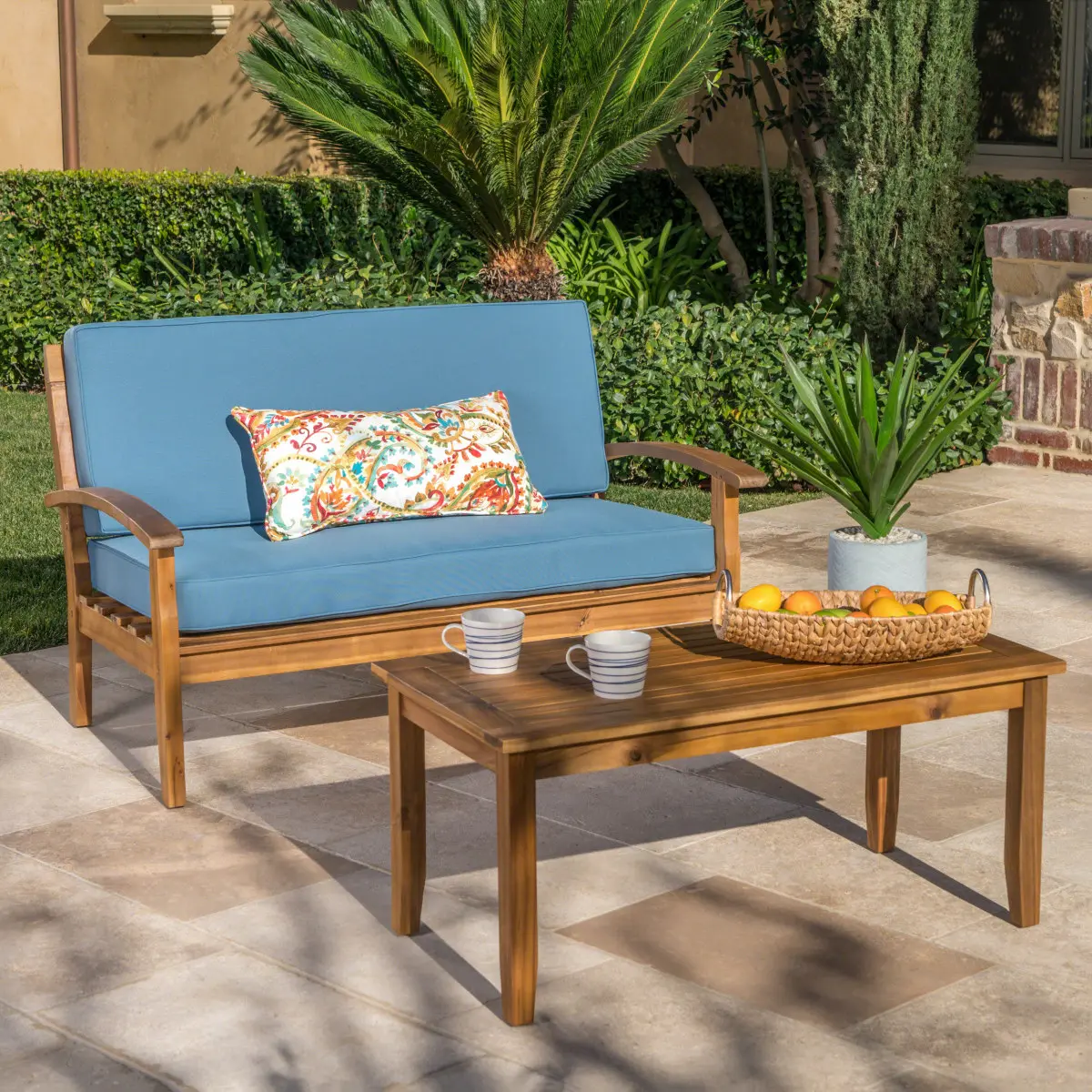 AobtkelChristopher Knight Home® PEYTON LOVE SEAT + COFFEE TABLE    RR