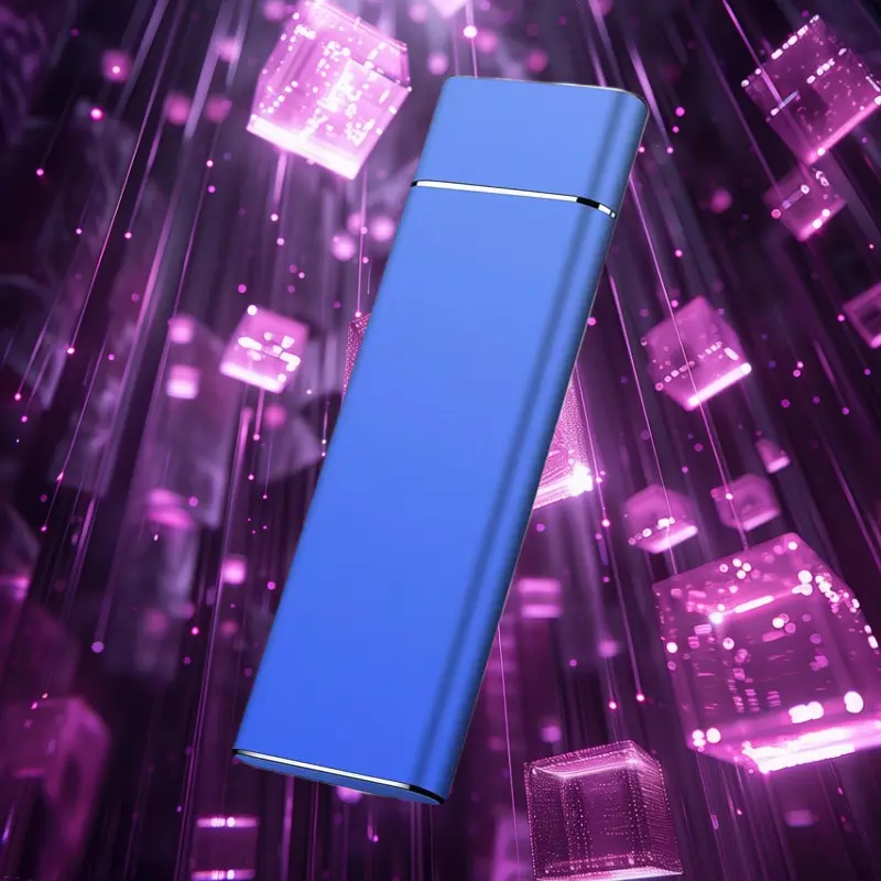 Upgraded Fast Portable External SSD 4TB 8TB Large Capacity Drive For Quick Device Storage Expansion