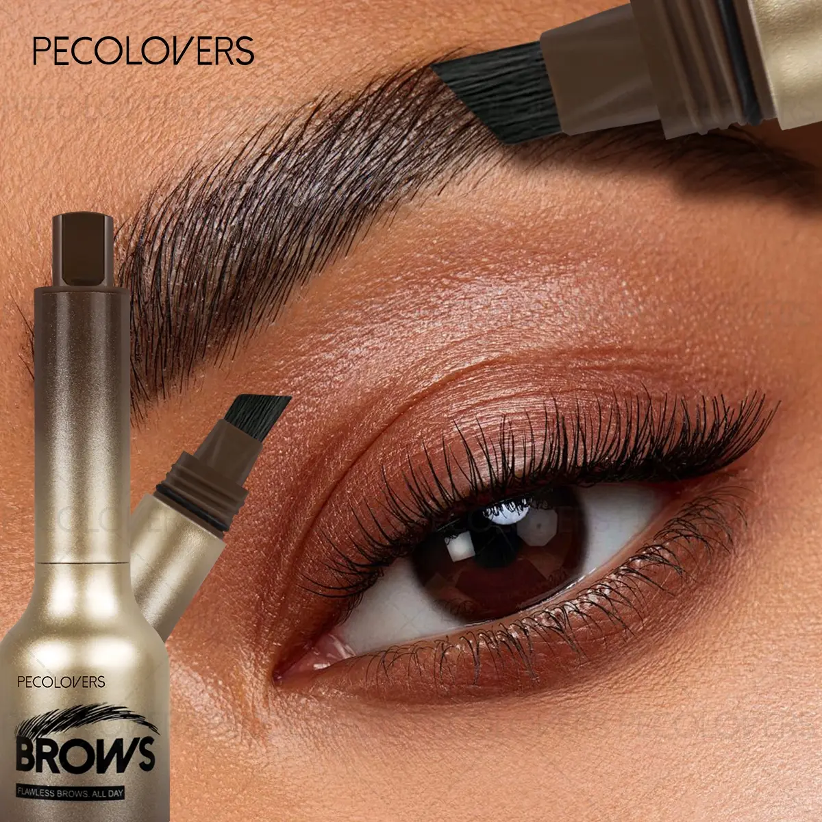 1PC Eyebrow Cream, Multi-color Eyebrow Cream, Depict Eyebrow, Waterproof and Sweat-proof, Natural and Long-lasting, Eyebrow Cream Cosmetics, Eyebrow Paste, Brow Balm