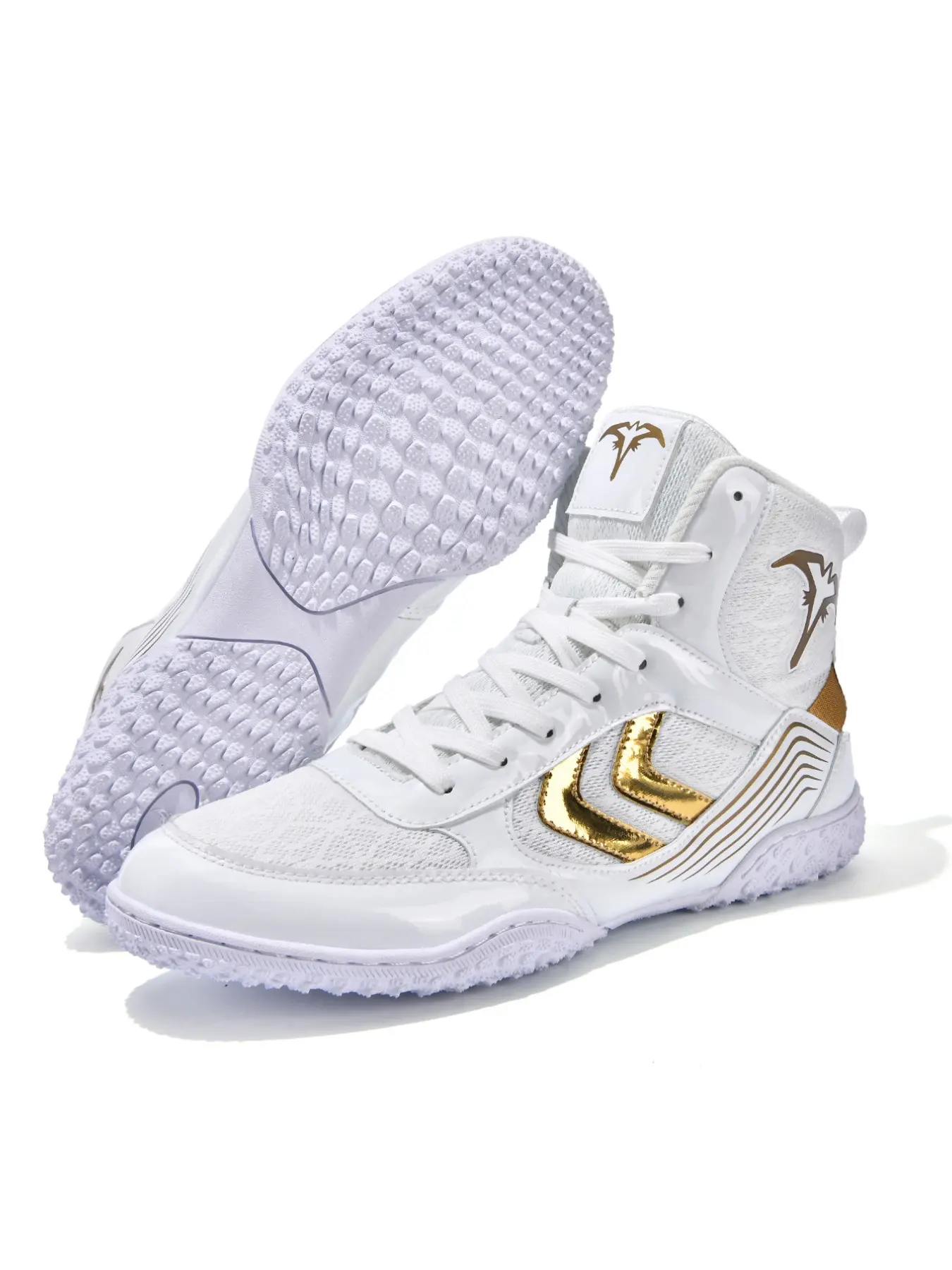 New High-End Men's Training Shoes, Athletic Shoes, Trendy Anti-Slip Durable Boxing Wrestling Shoes, Suitable for Various Sports Training Scenarios