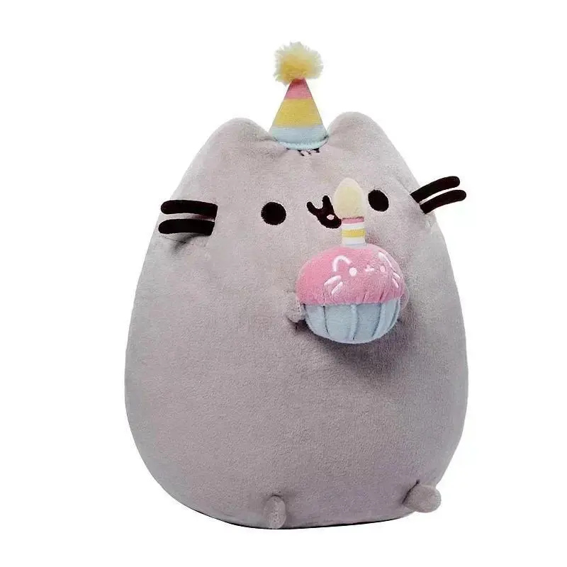 Pusheens Plush Toy Kawaii Donut Unicorn Room Decoration anime Potato Chip Ice Cream Pizza Cake Cat Stuffed Animal Dolls Gift