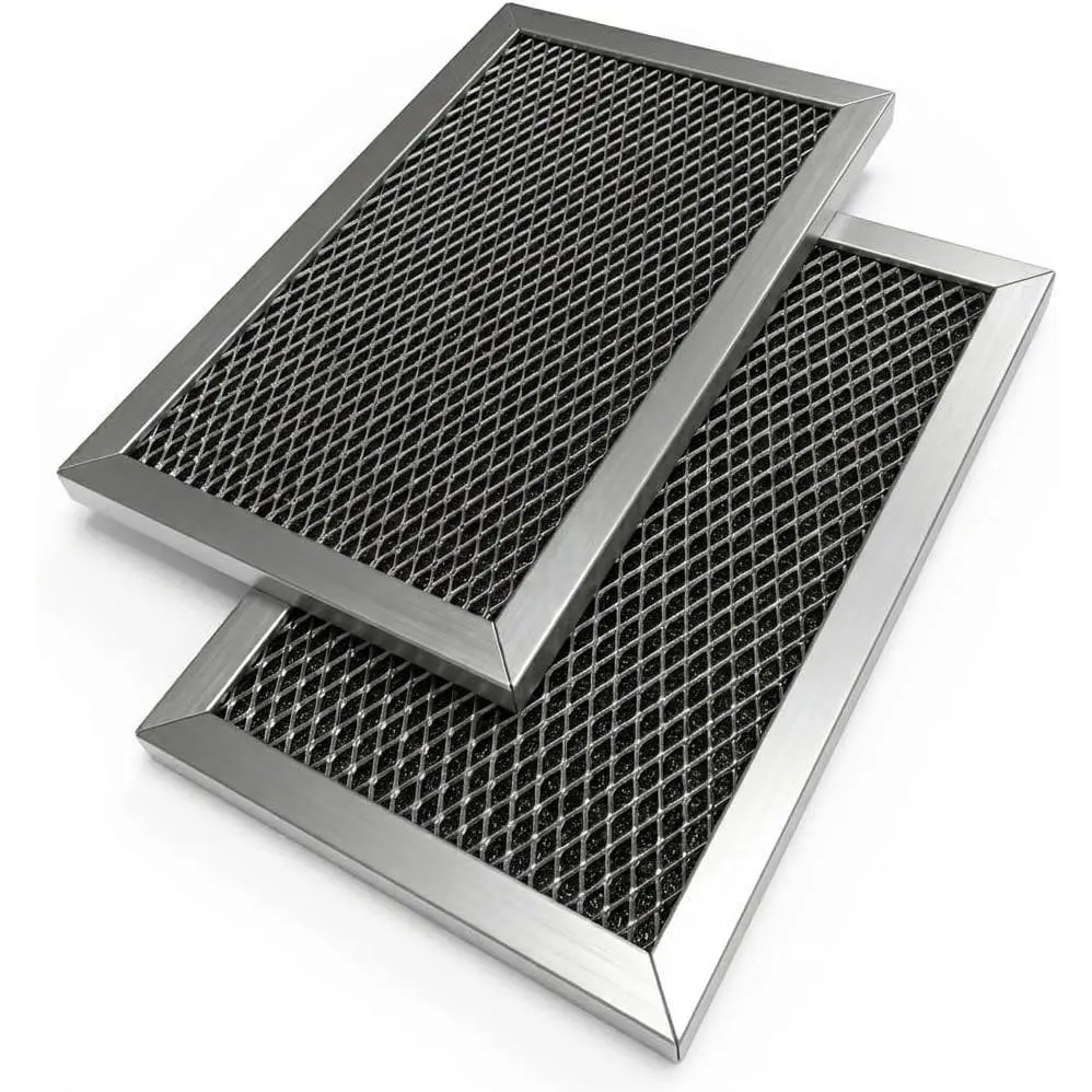 OEM Quality Microwave Charcoal Filter for GE JVM6175EK5ES,JVM6172SK5SS, JVM6175SK5SS,JVM6175YK5FS (2 Pack)