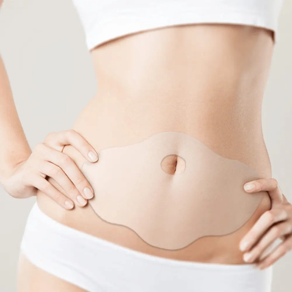 Abdominal care patch, soft and comfortable, enhances skin elasticity, strong skin adhesion, suitable for use anytime, anywhere