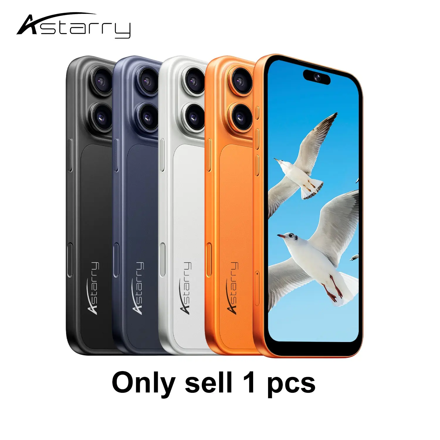 Astarry 17 Pro Max 4G Smartphone, Android Mobile Phone, 6.75" Large HD Screen, 3GB RAM + 32GB ROM, 5MP+13MP Clear Camera, Dual SIM Standby, 4100mAh Battery, Android 12, Ideal for Entertainment & Family Use, Backup Phone