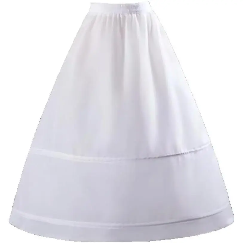 Women's A-Line 3-Hoop Crinoline Petticoat Bridal Slip Underskirt for Wedding Ball Gown Dresses(Gift)