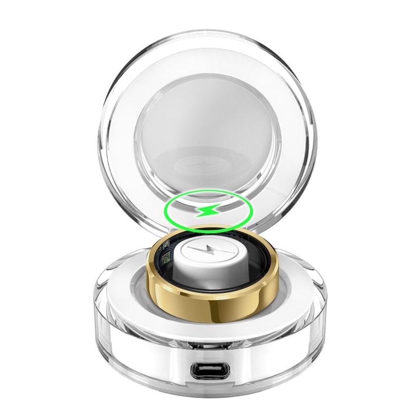 LIFEBEE Smart Health Ring for Women Men, Wearable Fitness Tracker with Heart Rate, Sleep Monitoring, Step Counting, IP68 Waterproof Compatible for iPhone and Android, No Subscription Fee.