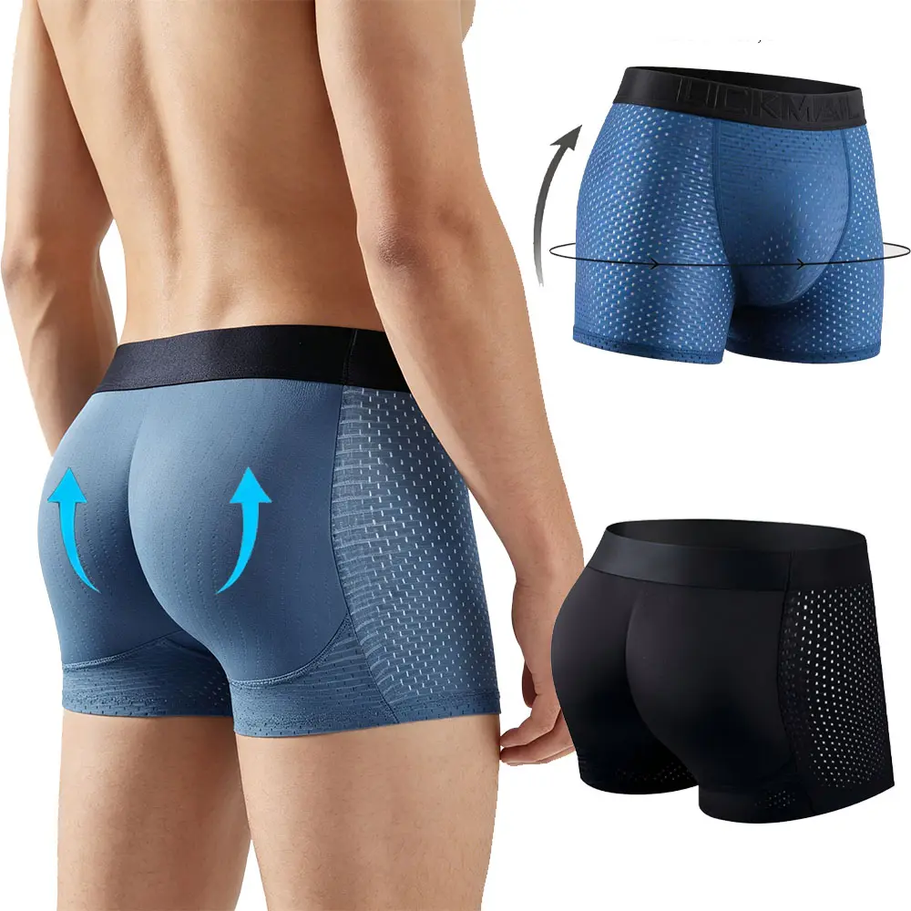 Women's Shapewear Shaping Trunks - 1/2/3-Pack Padded Hip Enhancer Boxer Briefs, Soft Breathable Stretch Underpants