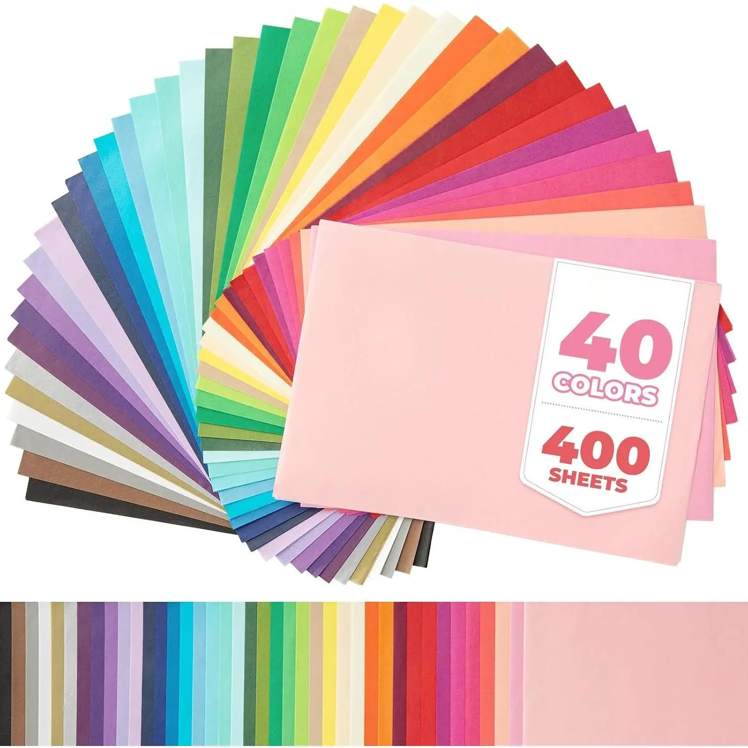 240 Sheets 24 Color Tissue Paper 11.5x8in for Crafts  Bags