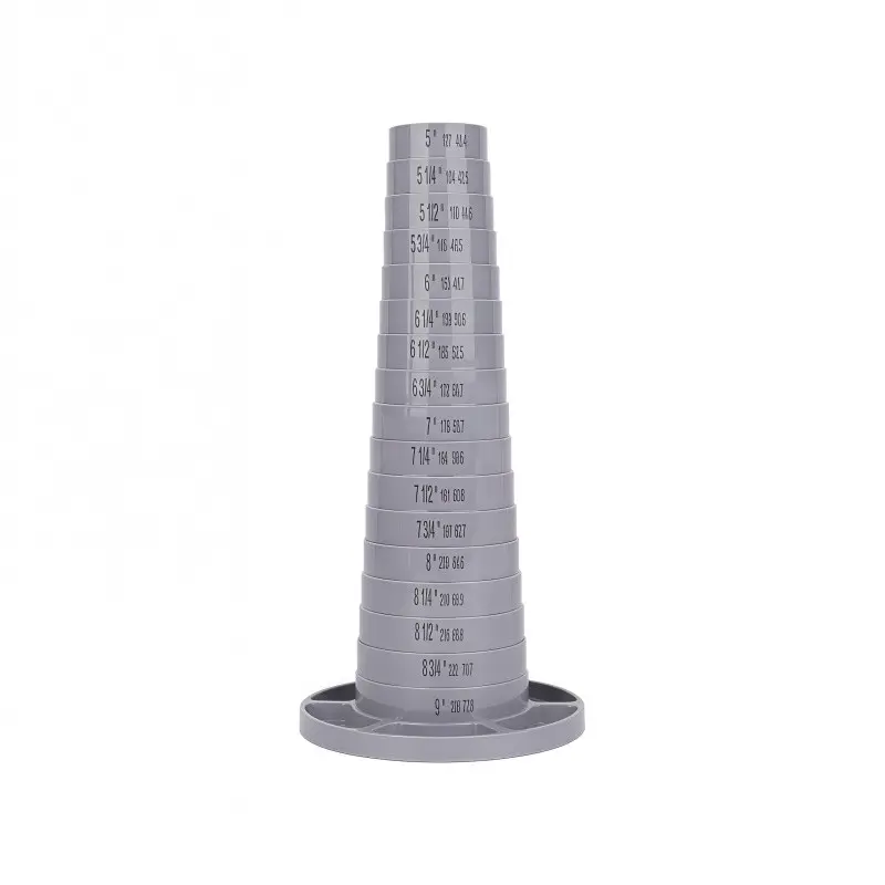 Bangle Sizer Tool, Step-Based Bangle Measurement Device with Non-Slip Base, Ideal for Jewelry Making Measurements