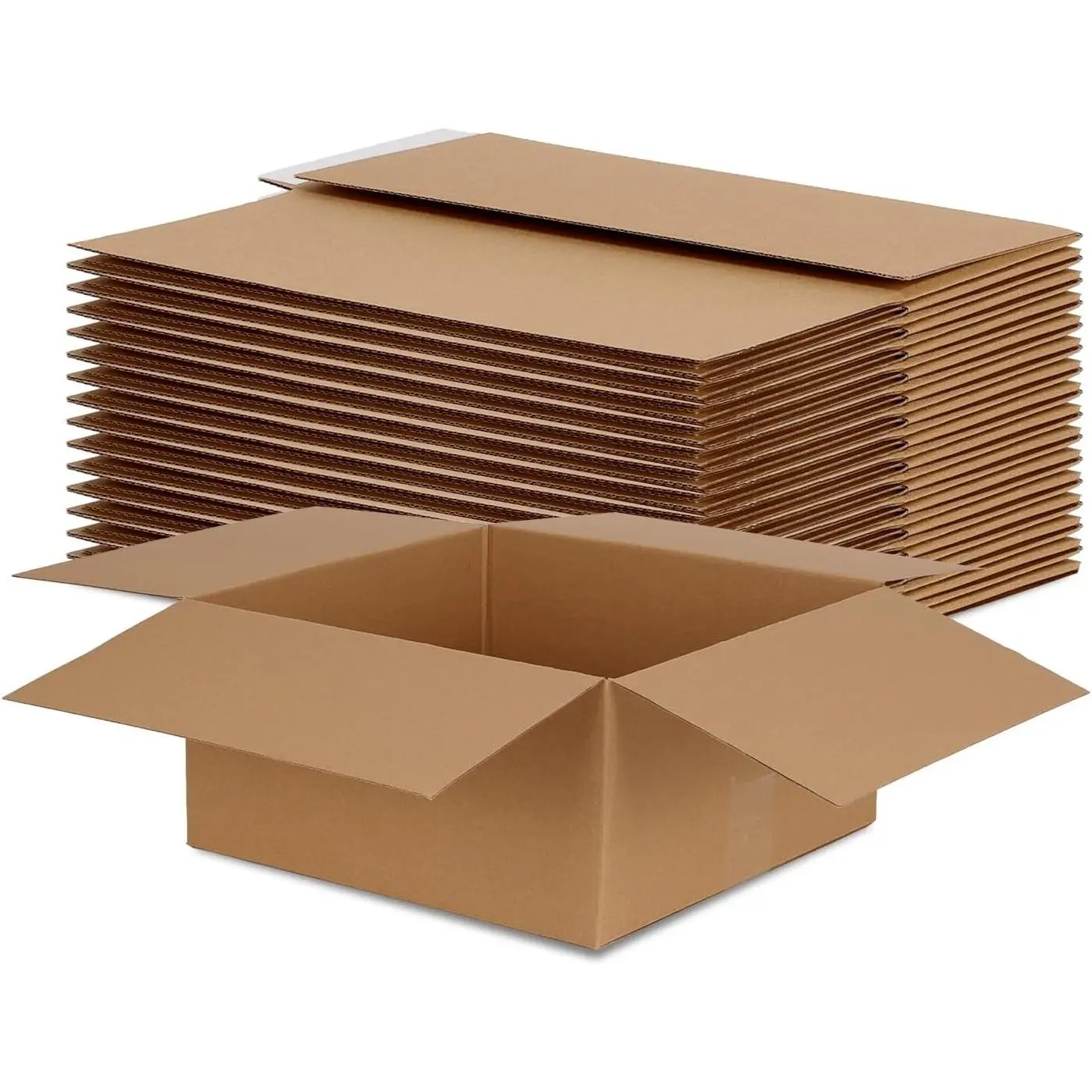 Brown 12x12x6 Shipping Boxes Set of 15, Corrugated Cardboard Box for Mailing, Packaging Small Business, Kraft Mailer Gift Boxes