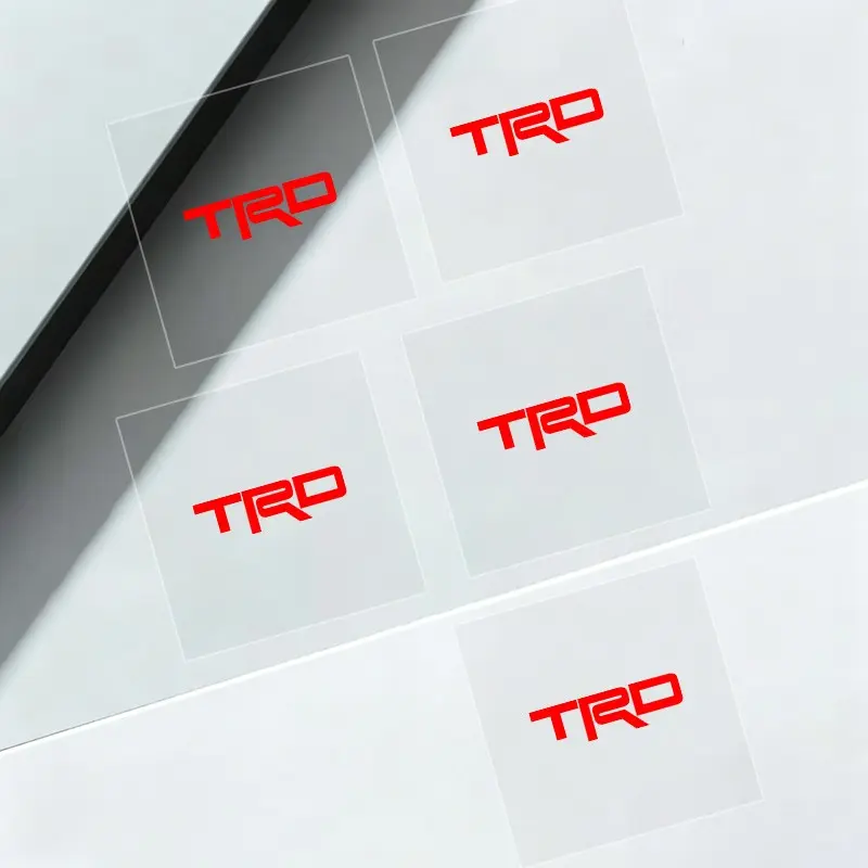 5/10pc Car Interior DIY Decorative Sticker Creative Emblem Badge Decal Automobile Decals for Toyota TRD RAV4 CH-R 4Runner Tundra Tacoma Auto Interior Accessories