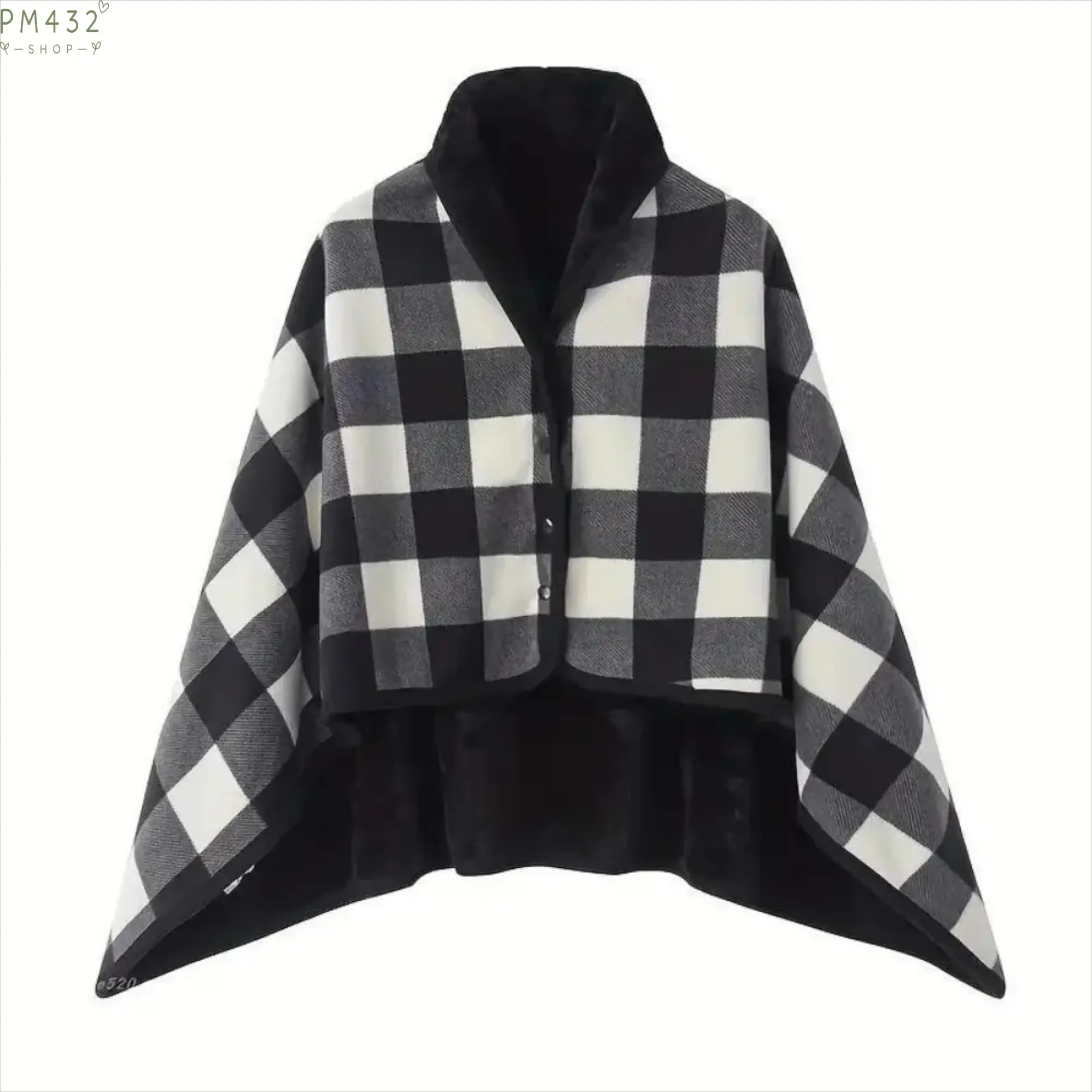 Wearable Fleece Blanket Shawl with Buttons, Soft Plush Sleeveless Wrap Cape for Women, Cozy Warm Body Warmer Poncho, Lightweight Throw Blanket Hoodie Alternative, Comfortable Home Office Lounge Wear, Winter Outdoor Travel Accessory & Gift Idea