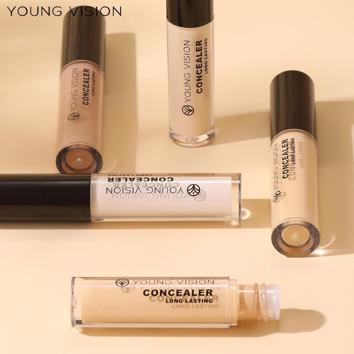 Long Lasting & Waterproof Concealer Stick, 1 Count Natural & Lightweight Makeup Concealer, Full Coverage Flawless Complexion Highlighting Liquid Concealer for Daily Makeup, High Quality Cosmetics