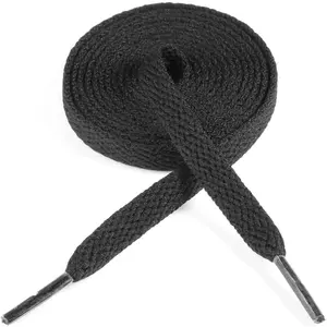 1 Pair Flat Shoe Laces for Sneakers, 54" Shoelaces for Sneakers, 5/16" Wide Athletic Shoelaces for