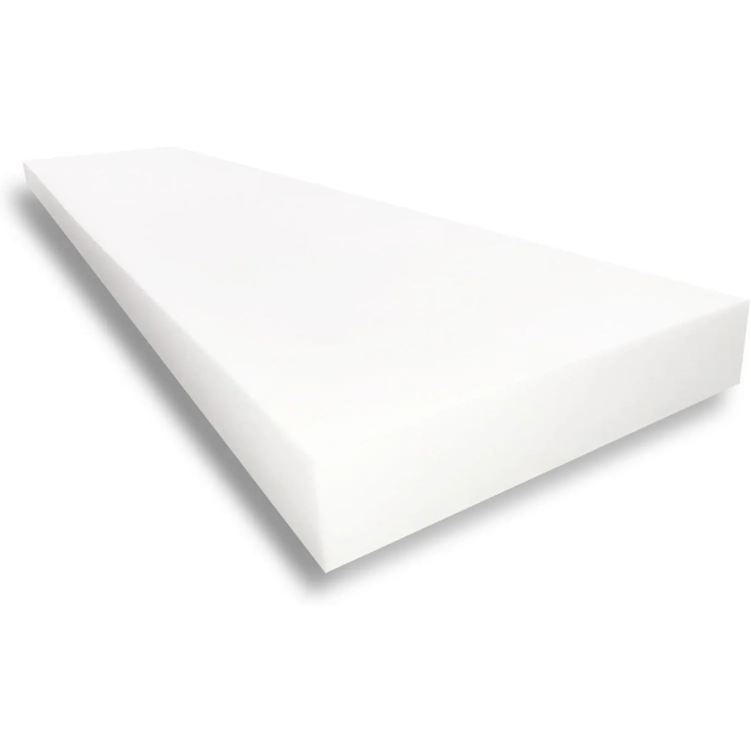 High Density Upholstery Foam (1" x 24" x 72"), 1.79LB Density-45LB ILD, Made in USA – Ideal for Couch Cusions, Chair Cushions, Bench Cushions and Varity of Upholstery Projects