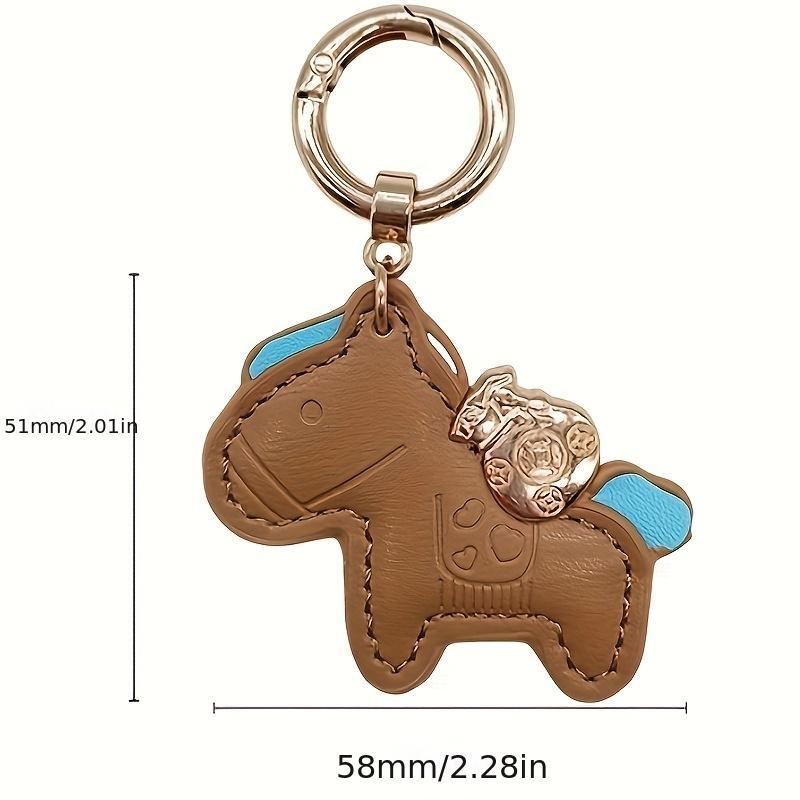 Custom Keychain with a Faux Leather Car Pendant, Easy And Stylish, Suitable for Both Men And Women