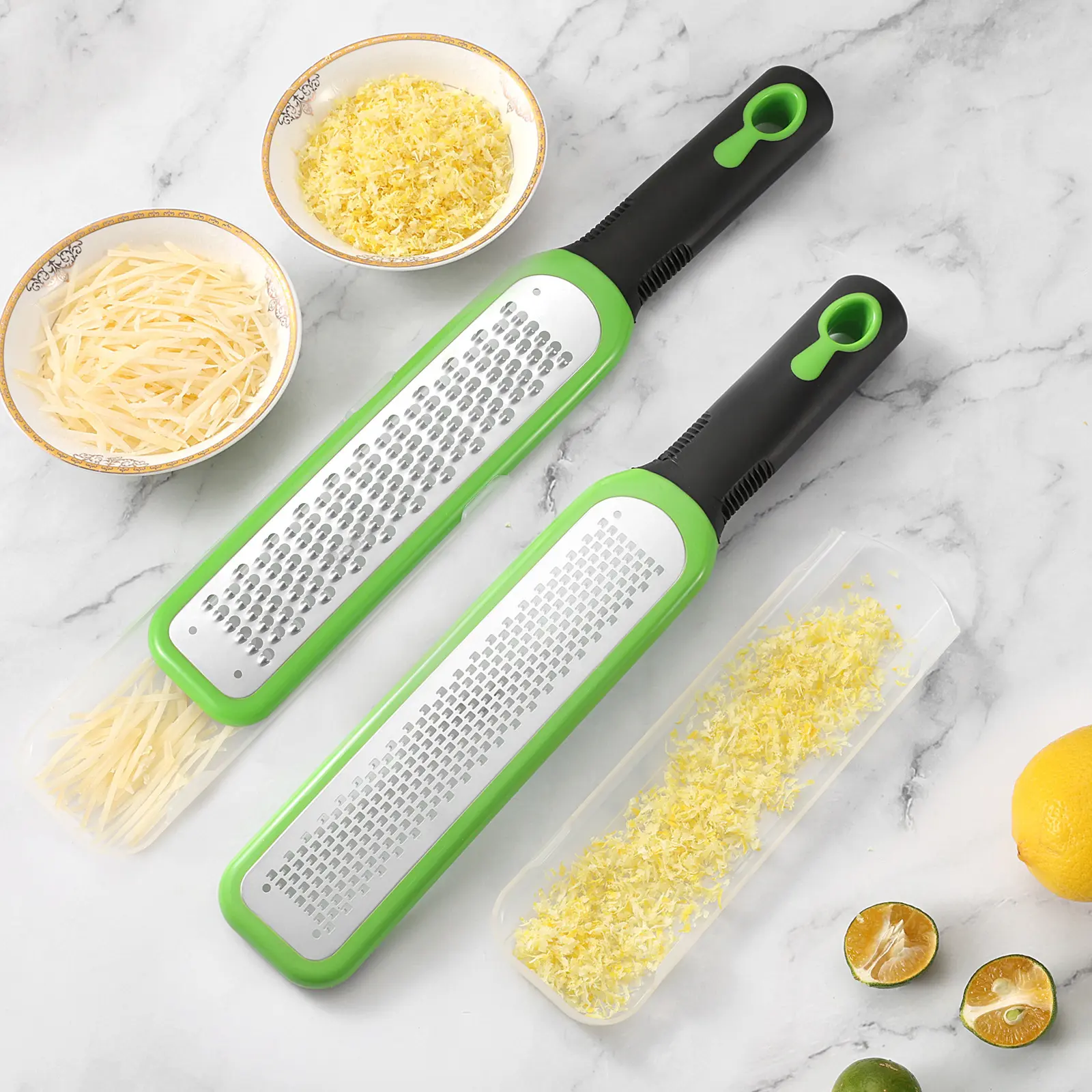 304 stainless steel cheese planer, vegetable and fruit planer with protective cover, fruit planer, scraper, lemon planer