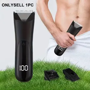Men's Body and Beard Multifunctional Hair Trimmer, Body Hair Trimming, High Quality Trimmer, Cordless Rechargeable Electric Shaver and Clipper, Portable Grooming Tool for Daily Use