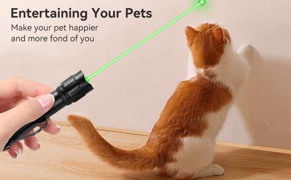 [Professional] Rechargeable Green Laser Pointer High Power Green Beam Laser Light Long Distance Range for TV/LED/LCD Screens Tactical Flashlights Presentation Office/Outdoors/Astronomic [002]