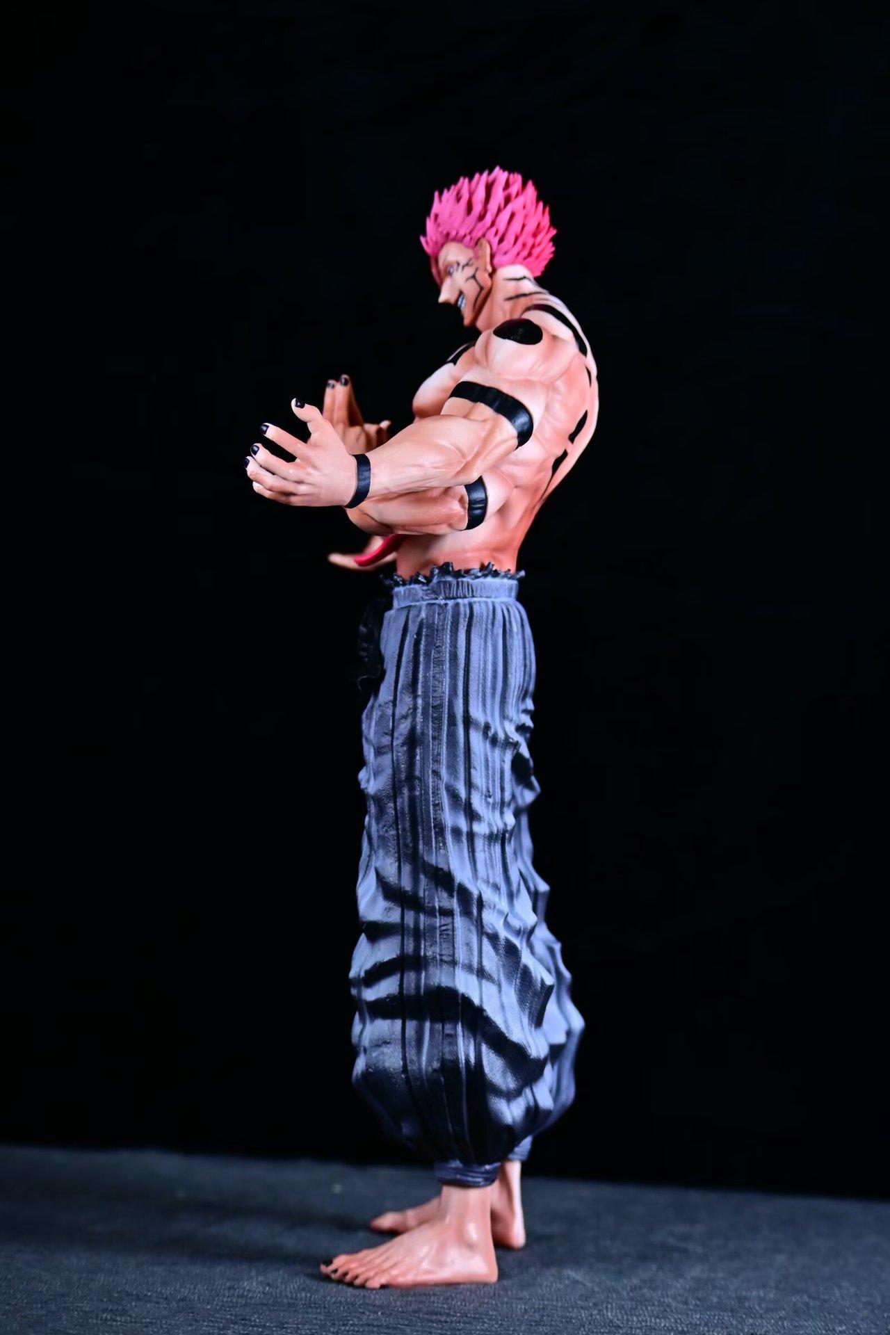 31cm Jujutsu Kaisen Ryomen Sukuna Anime Gk Statue Figure Model Doll Desk Decor Ornament Collectible Gift For Anime Fans