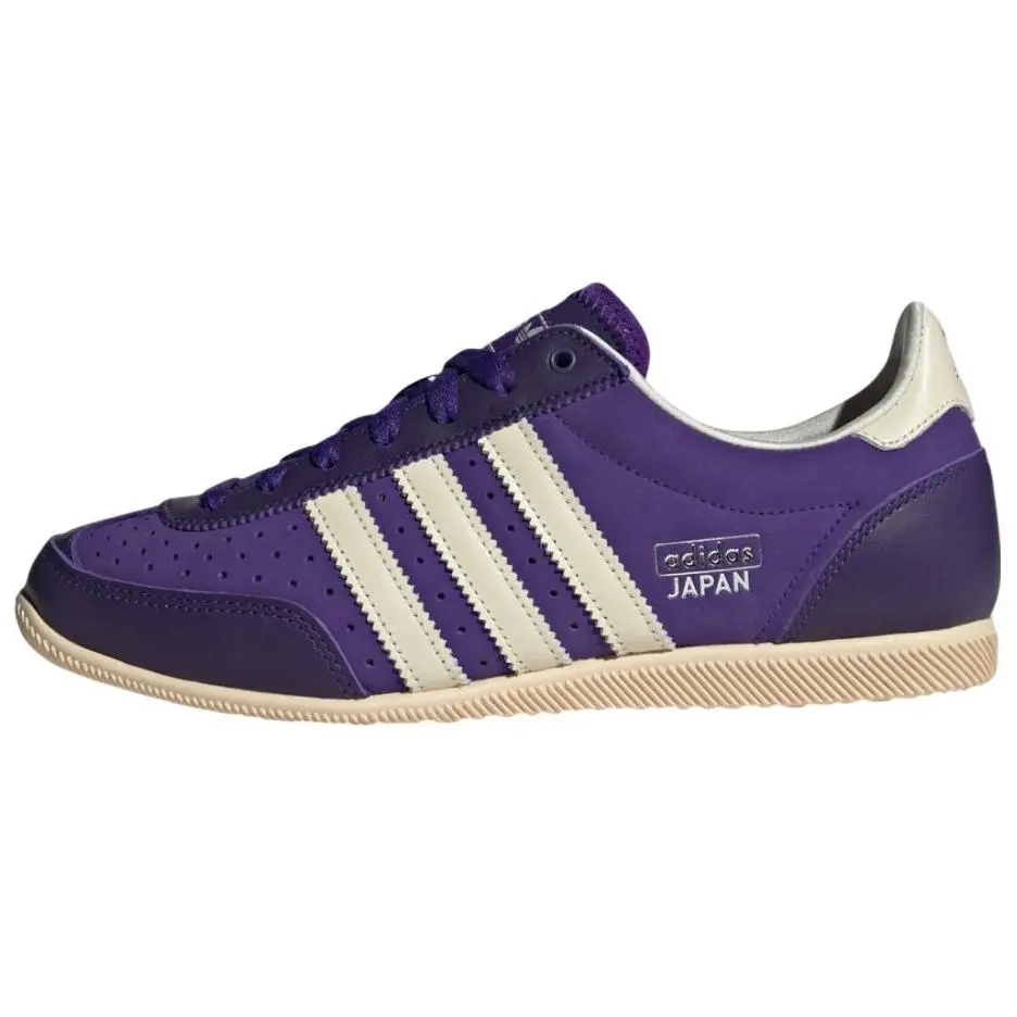 Women's Adidas Originals Japan x Maison Mihara Low-Top Casual Sneakers - Purple, House White, Slip-Resistant, Durable, Daily Wear Women Official Casual Trainers
