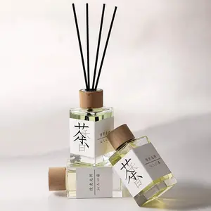 Fire-Free Tea Fragrance Aromatherapy Ornaments with Long-Burning Scented Oils - Natural Ingredients, Soothing Home Car Fragrance Home Care Freshener for Indoor Room, Wardrobe Use