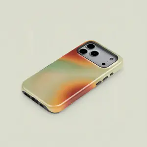 Magsafe Compatible Phone Case: Orange Gradient Stylish Pattern Protective Case, Sturdy and Durable 2-in-1 Case, Compatible with iPhone 17/16/15/14/13/12/11 Pro Max/Plus, Simple and Stylish Phone Case.for iPhone16e