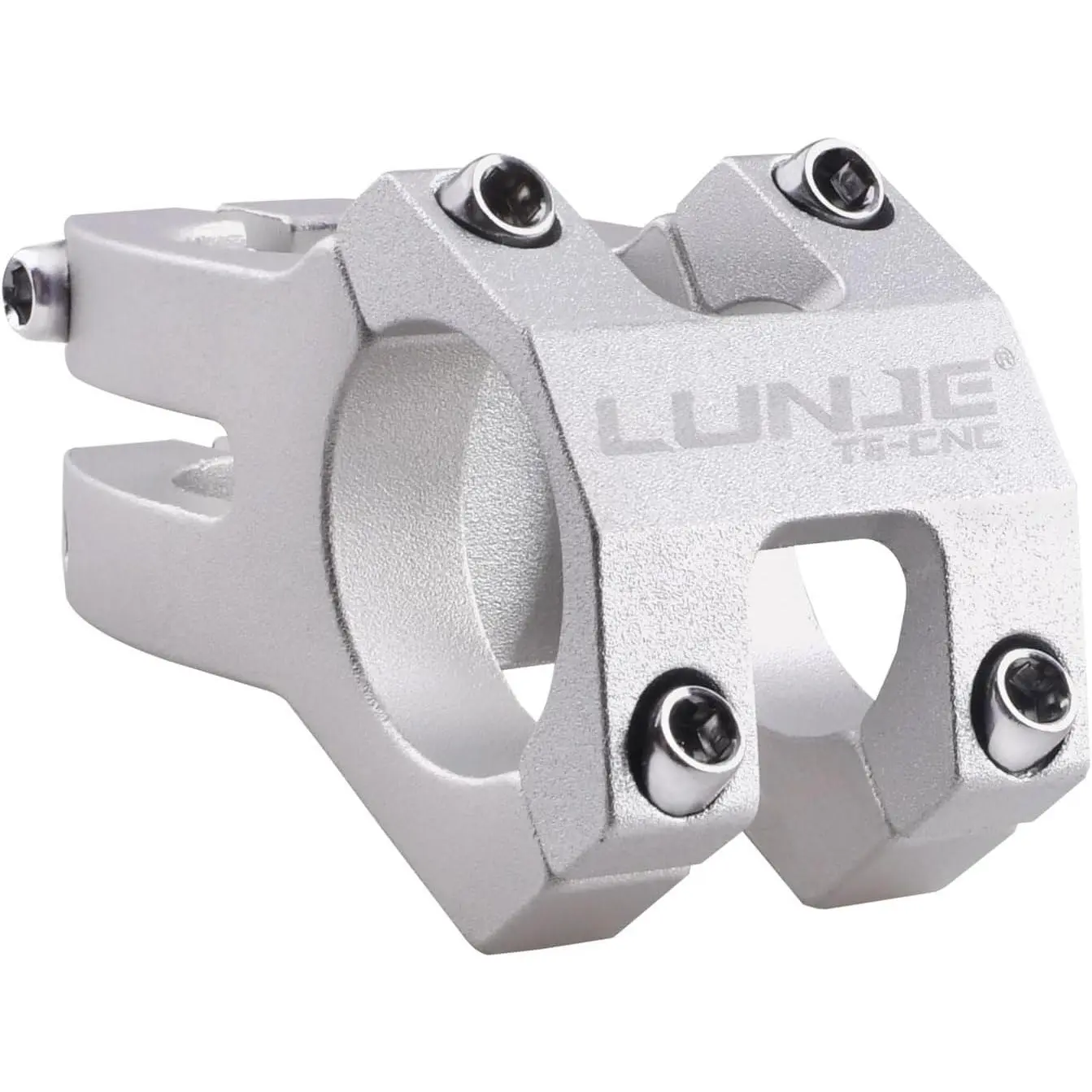Multi-Size 31.8mm Handlebar Stem - 45mm/60mm/70mm/80mm/90mm/100mm/110mm/120mm Lengths, 0°-7° Angle for Road Bikes, MTBs, BMX, Fixie Gear Cycling
