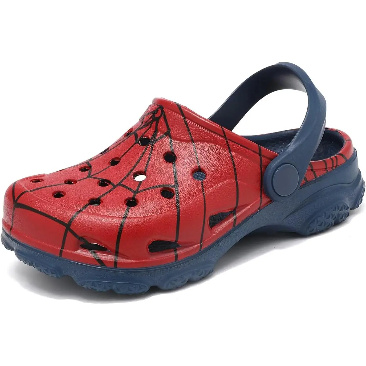 Boys and Girls Tie Dye Clogs Kids,Unisex Eva Mules Big Kid,Little Kid,Boy and Girl Closed Toe Slide Sandals,Black and White